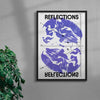 Reflections contemporary wall art print by John Schulisch - sold by DROOL