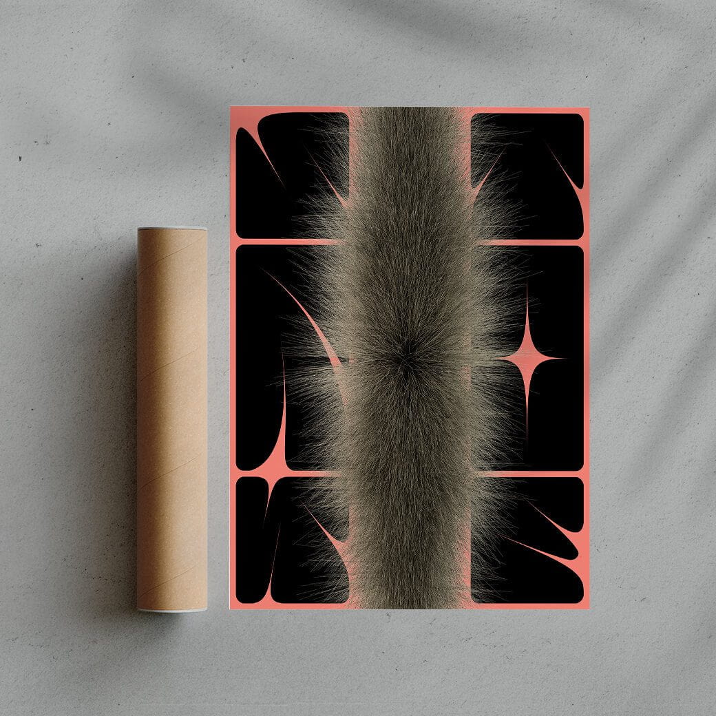 STROKE contemporary wall art print by Alessio Borando - sold by DROOL