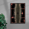 STROKE contemporary wall art print by Alessio Borando - sold by DROOL