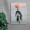 Load image into Gallery viewer, Sad Dahlia contemporary wall art print by John Artur - sold by DROOL