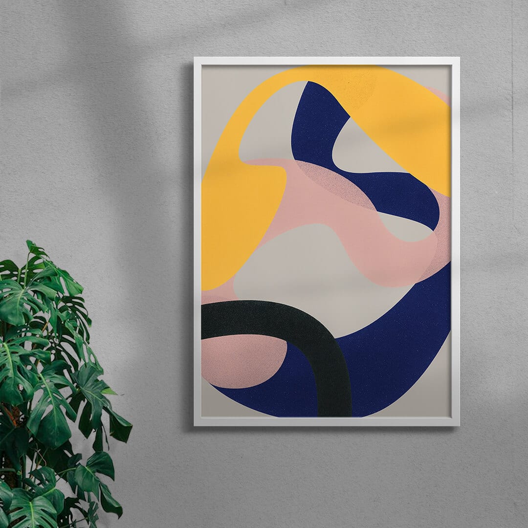 Sand contemporary wall art print by frisk - sold by DROOL