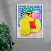 Load image into Gallery viewer, Siesta Frizzante contemporary wall art print by Nina Bachmann - sold by DROOL