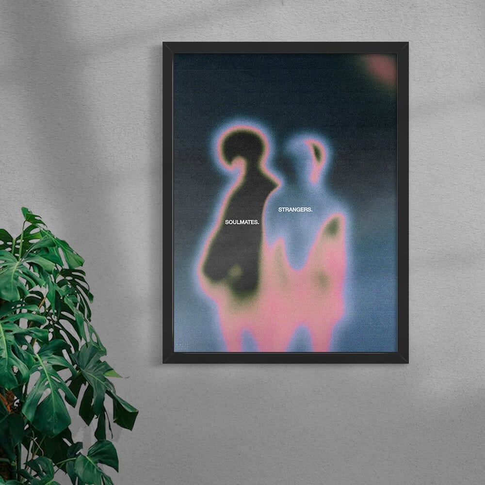 Soulmates & Strangers contemporary wall art print by Antoine Paikert - sold by DROOL