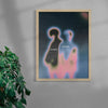 Load image into Gallery viewer, Soulmates &amp; Strangers contemporary wall art print by Antoine Paikert - sold by DROOL