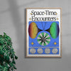 Space Time Encounters contemporary wall art print by Ricardo Schultz Ferraro - sold by DROOL