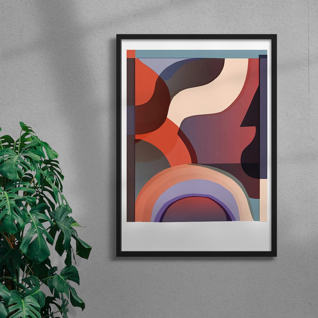 Swift contemporary wall art print by Rikki Hewitt - sold by DROOL