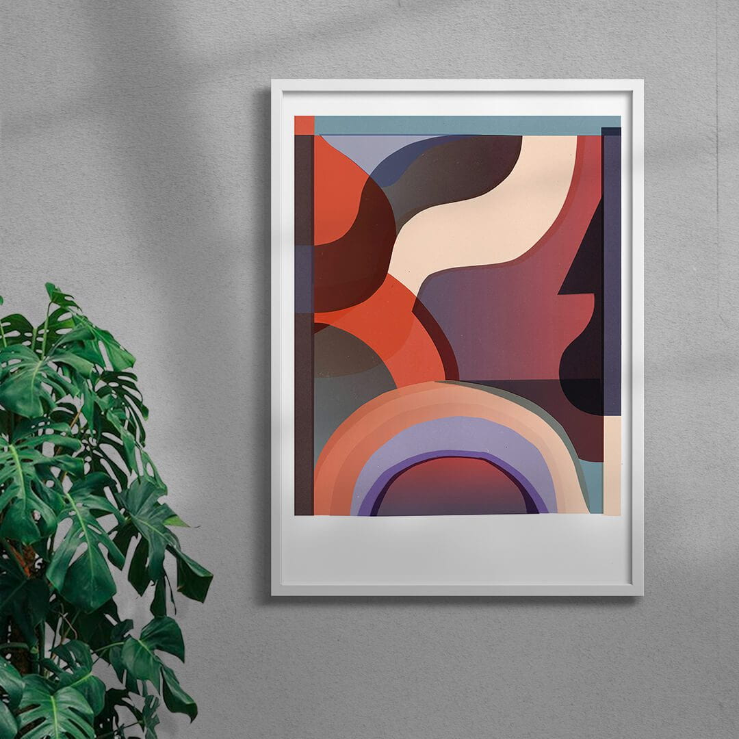 Swift contemporary wall art print by Rikki Hewitt - sold by DROOL