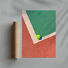 Load image into Gallery viewer, Tennis 4 contemporary wall art print by Burak Boylu - sold by DROOL