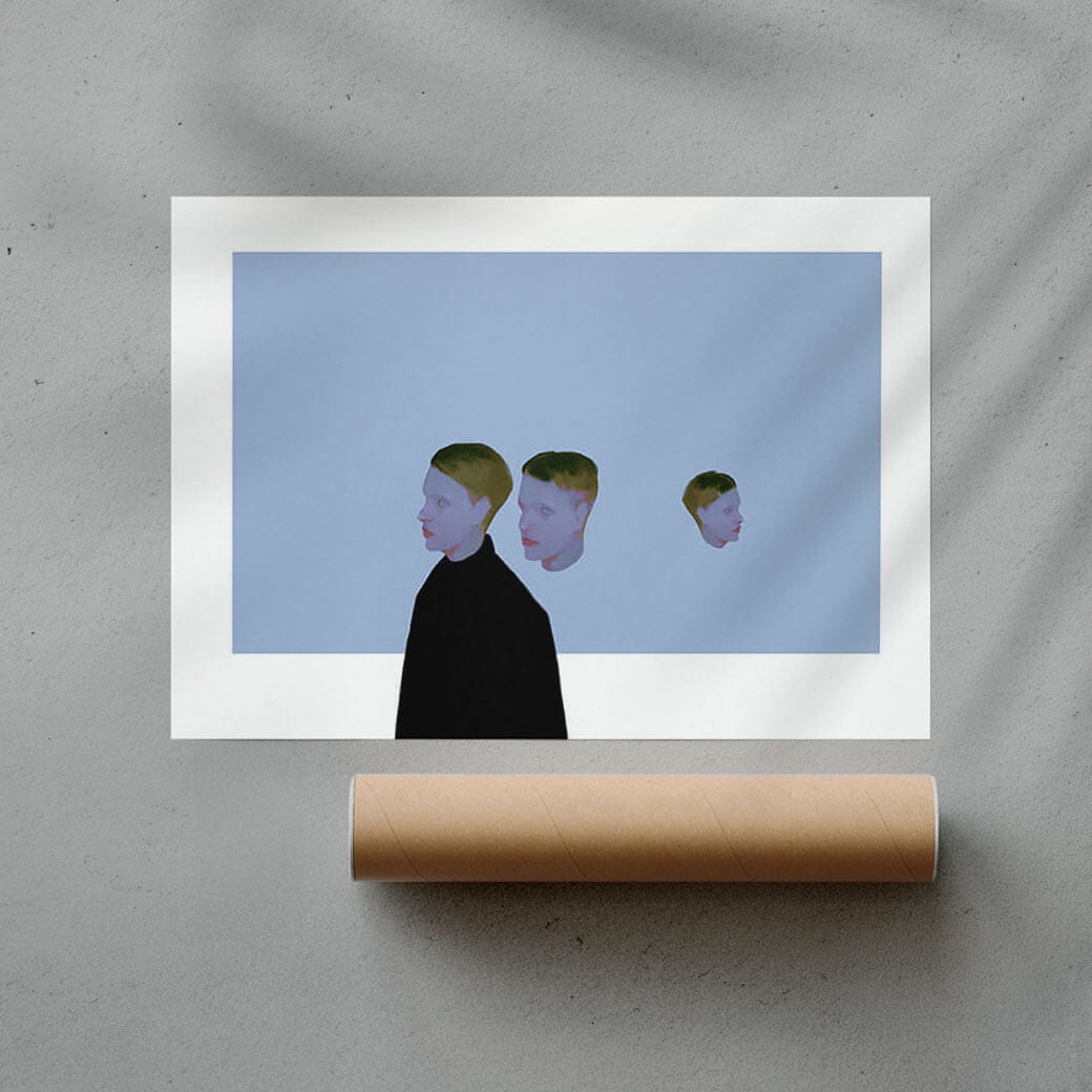 That Moment contemporary wall art print by Tolga Tarhan - sold by DROOL