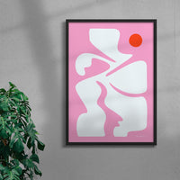 Thumbnail for The Dancer contemporary wall art print by Kim Van Vuuren - sold by DROOL