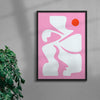 Load image into Gallery viewer, The Dancer contemporary wall art print by Kim Van Vuuren - sold by DROOL