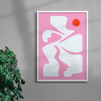 Thumbnail for The Dancer contemporary wall art print by Kim Van Vuuren - sold by DROOL