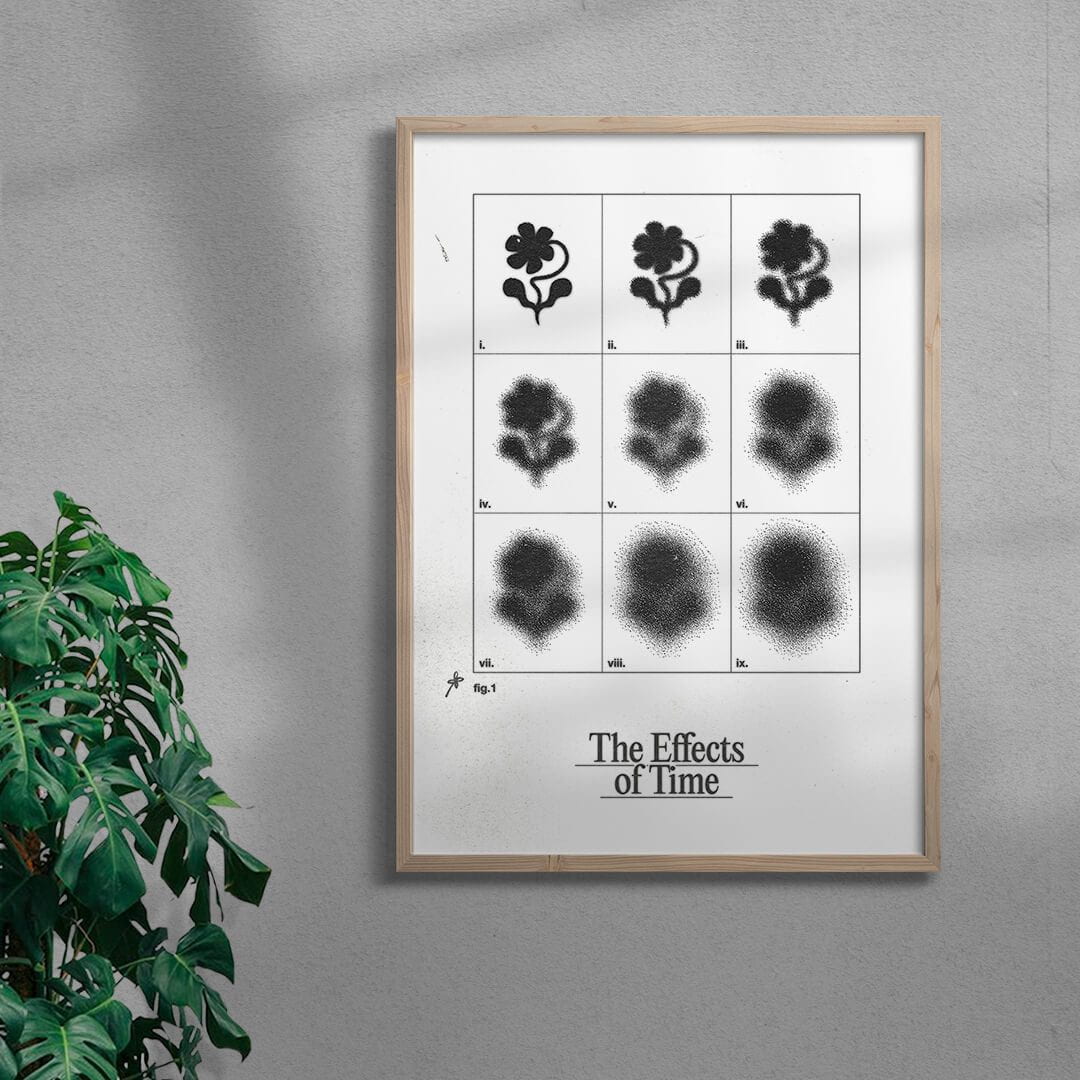 The Effects Of Time contemporary wall art print by Alexander Khabbazi - sold by DROOL