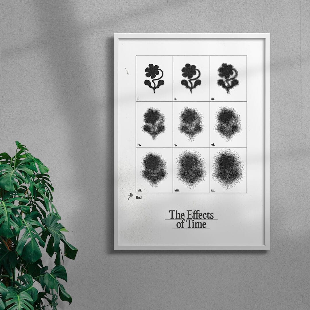 The Effects Of Time contemporary wall art print by Alexander Khabbazi - sold by DROOL