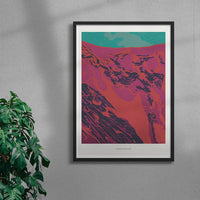 Thumbnail for Timanfaya contemporary wall art print by Rikki Hewitt - sold by DROOL