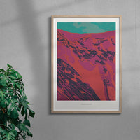 Thumbnail for Timanfaya contemporary wall art print by Rikki Hewitt - sold by DROOL