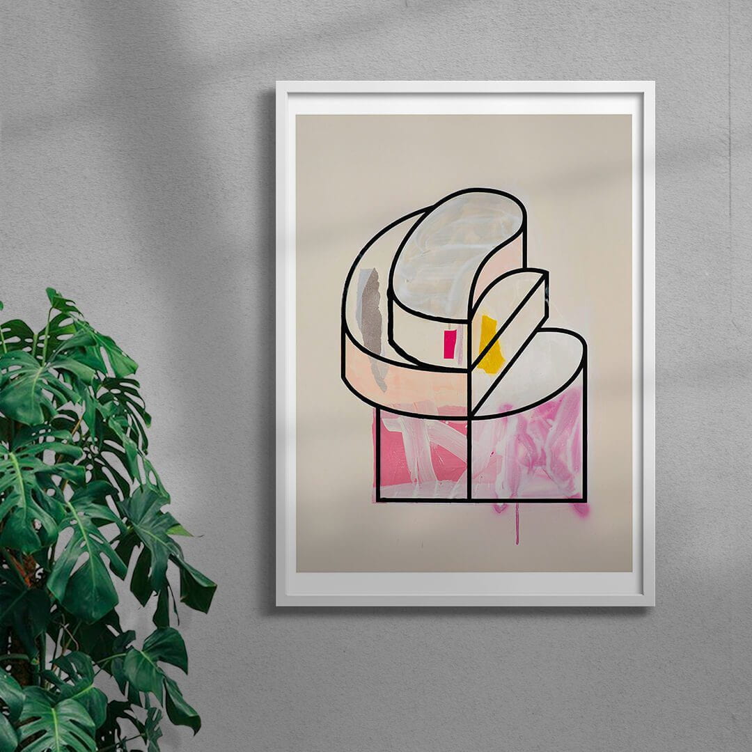 (Untitled) TWENTY THREE contemporary wall art print by Javi Cazenave - sold by DROOL
