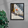 Load image into Gallery viewer, Vacant Dreams contemporary wall art print by Burak Boylu - sold by DROOL