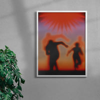 Thumbnail for What Happened contemporary wall art print by Antoine Paikert - sold by DROOL