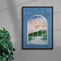 Thumbnail for Window contemporary wall art print by John Schulisch - sold by DROOL