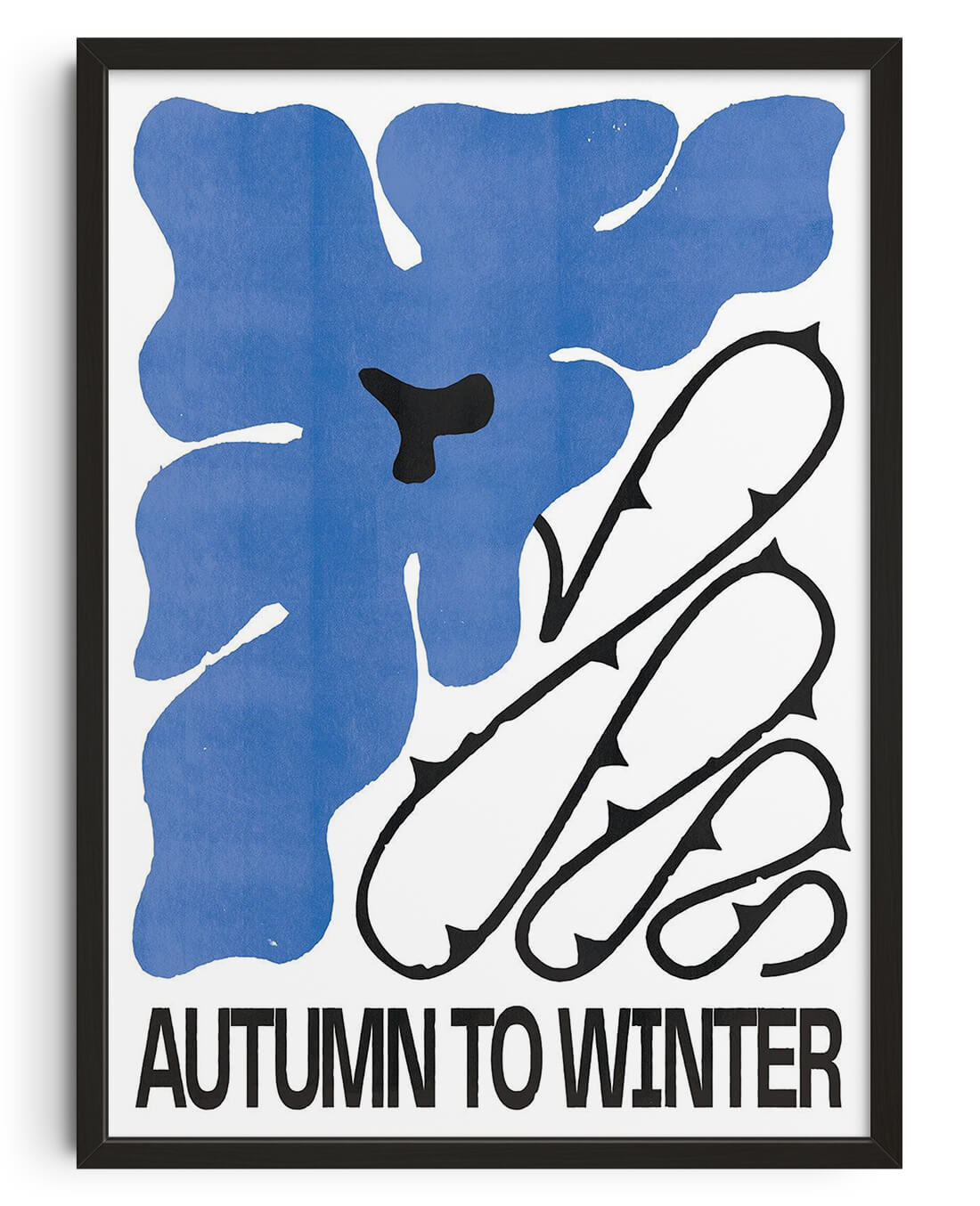 Autumn to Winter contemporary wall art print by Alexander Khabbazi - sold by DROOL
