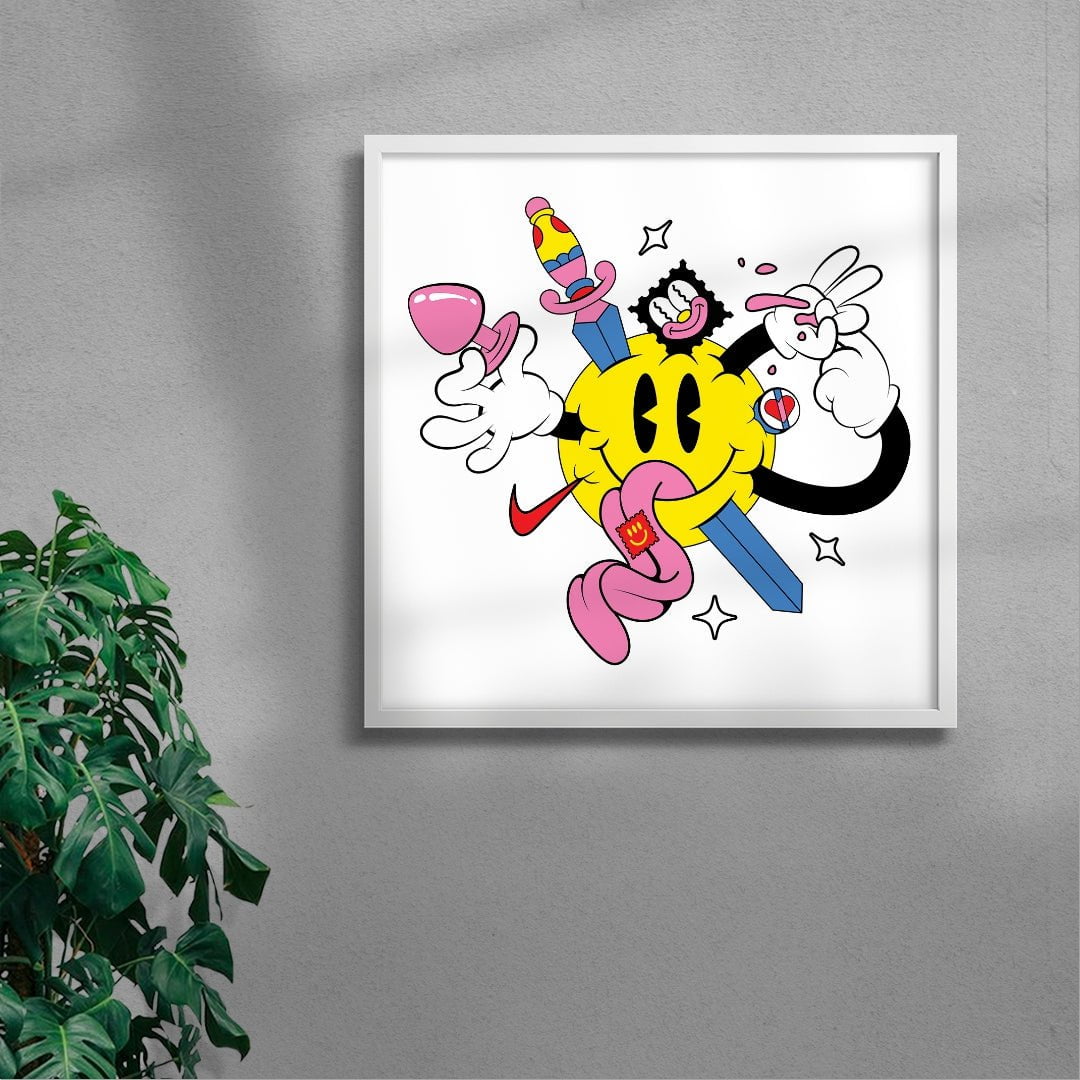 Youth contemporary wall art print by Ovcharka - sold by DROOL