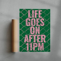 Thumbnail for Life Goes On After 11PM contemporary wall art print by Maxim Dosca - sold by DROOL