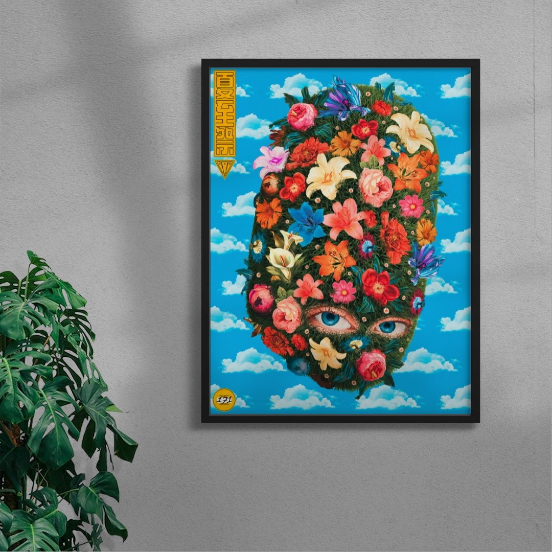 MIDSOMMAR contemporary wall art print by Eddie Loughran - sold by DROOL