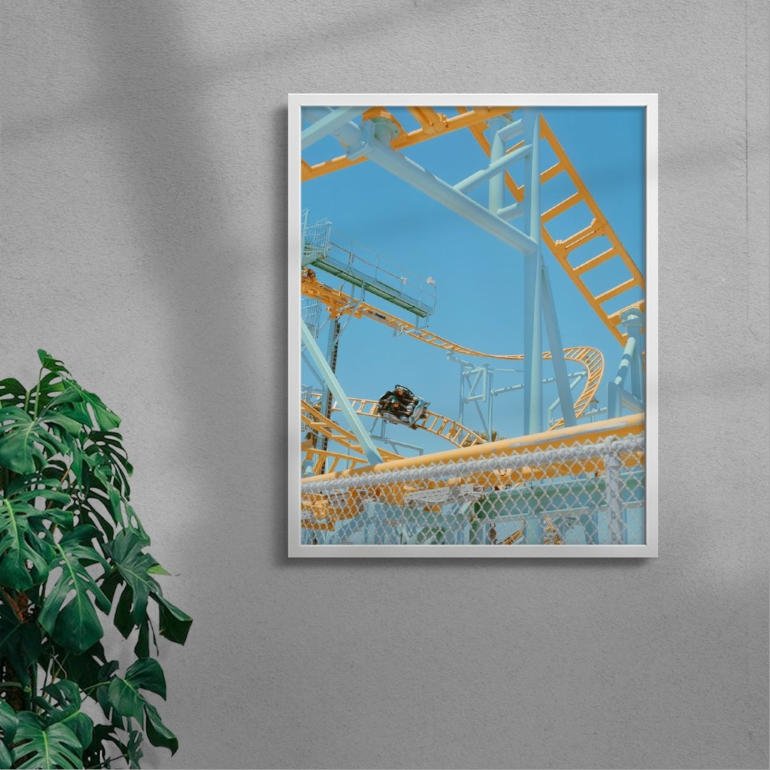 The Giant Dipper contemporary wall art print by Francesco Aglieri Rinella - sold by DROOL