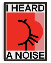 Thumbnail for I Heard a Noise contemporary wall art print by Marco Oggian - sold by DROOL