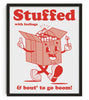 Stuffed With Feelings contemporary wall art print by LUVEWnot - sold by DROOL