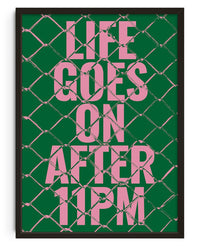 Thumbnail for Life Goes On After 11PM contemporary wall art print by Maxim Dosca - sold by DROOL