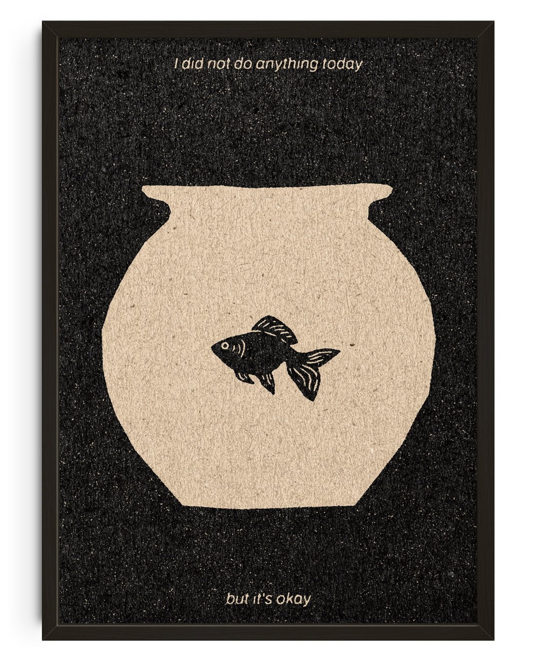 It's Okay Art Print by David Schmitt | DROOL