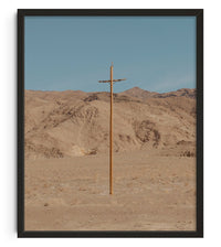 Thumbnail for CROSS contemporary wall art print by Gregory Tauziac - sold by DROOL