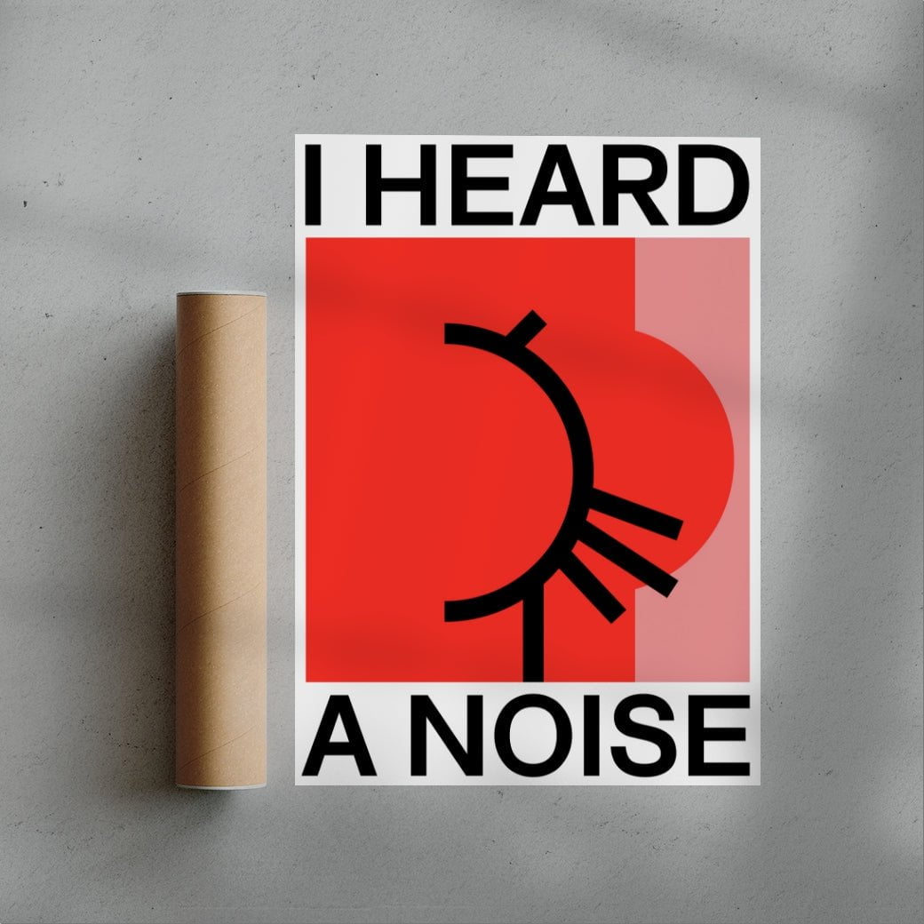 I Heard a Noise contemporary wall art print by Marco Oggian - sold by DROOL