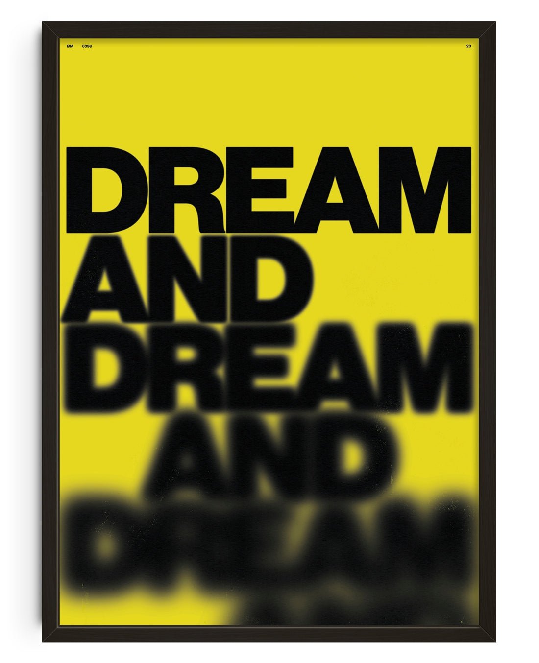 DREAM contemporary wall art print by Brad Mead - sold by DROOL