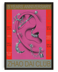 Thumbnail for Zhao Dai 5 Year Anniversary contemporary wall art print by MENSLIES - sold by DROOL