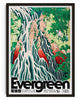 Evergreen contemporary wall art print by George Kempster - sold by DROOL