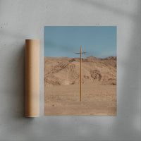 Thumbnail for CROSS contemporary wall art print by Gregory Tauziac - sold by DROOL