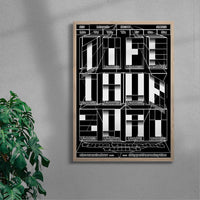 Thumbnail for Type Thursday Tbilisi contemporary wall art print by Mikhail Lychkovskiy - sold by DROOL