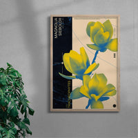 Thumbnail for Magnolia contemporary wall art print by MEDG - sold by DROOL