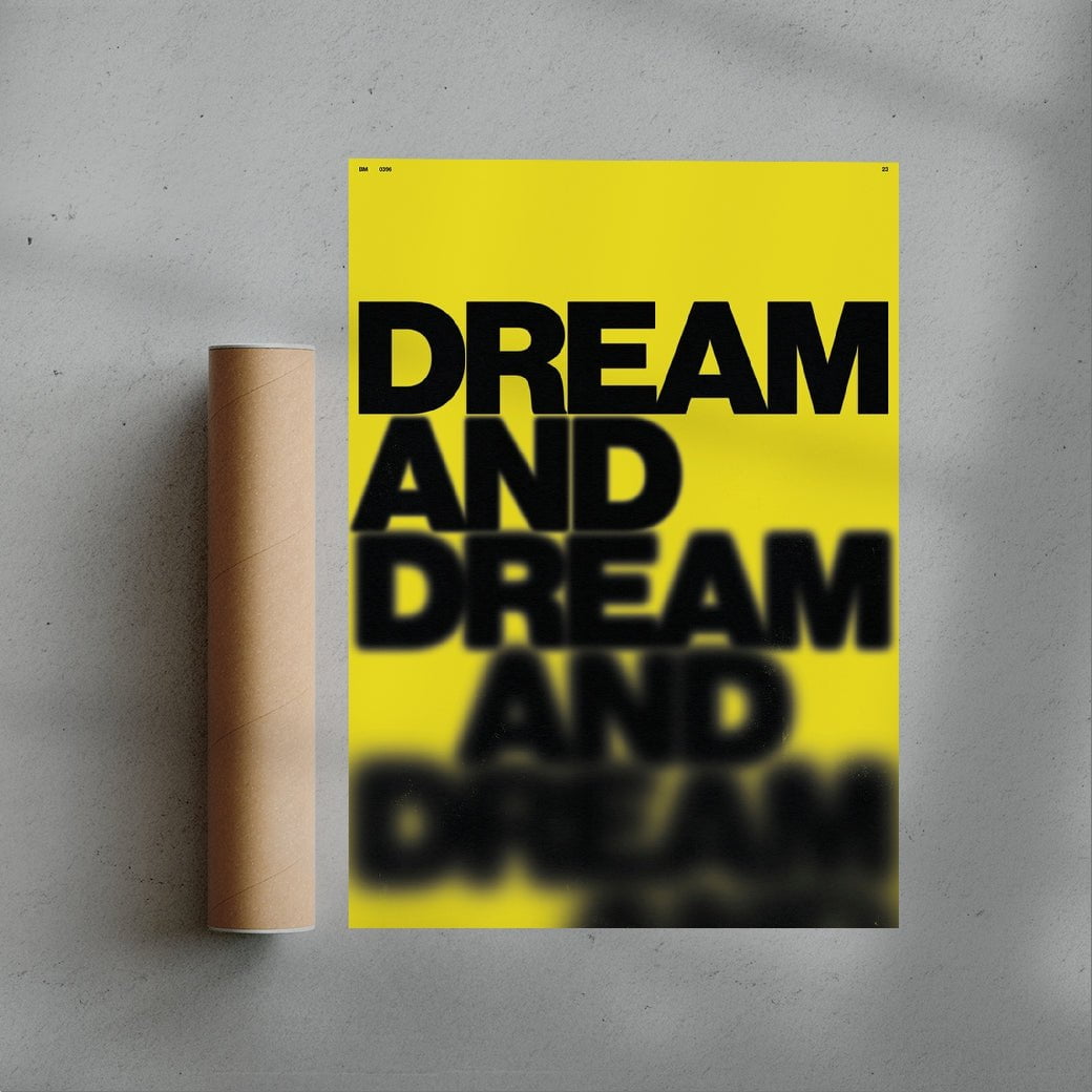 DREAM contemporary wall art print by Brad Mead - sold by DROOL