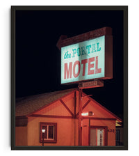 Thumbnail for THE PORTAL MOTEL contemporary wall art print by Gregory Tauziac - sold by DROOL