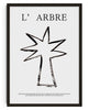 L'ARBRE contemporary wall art print by mareykrap - sold by DROOL