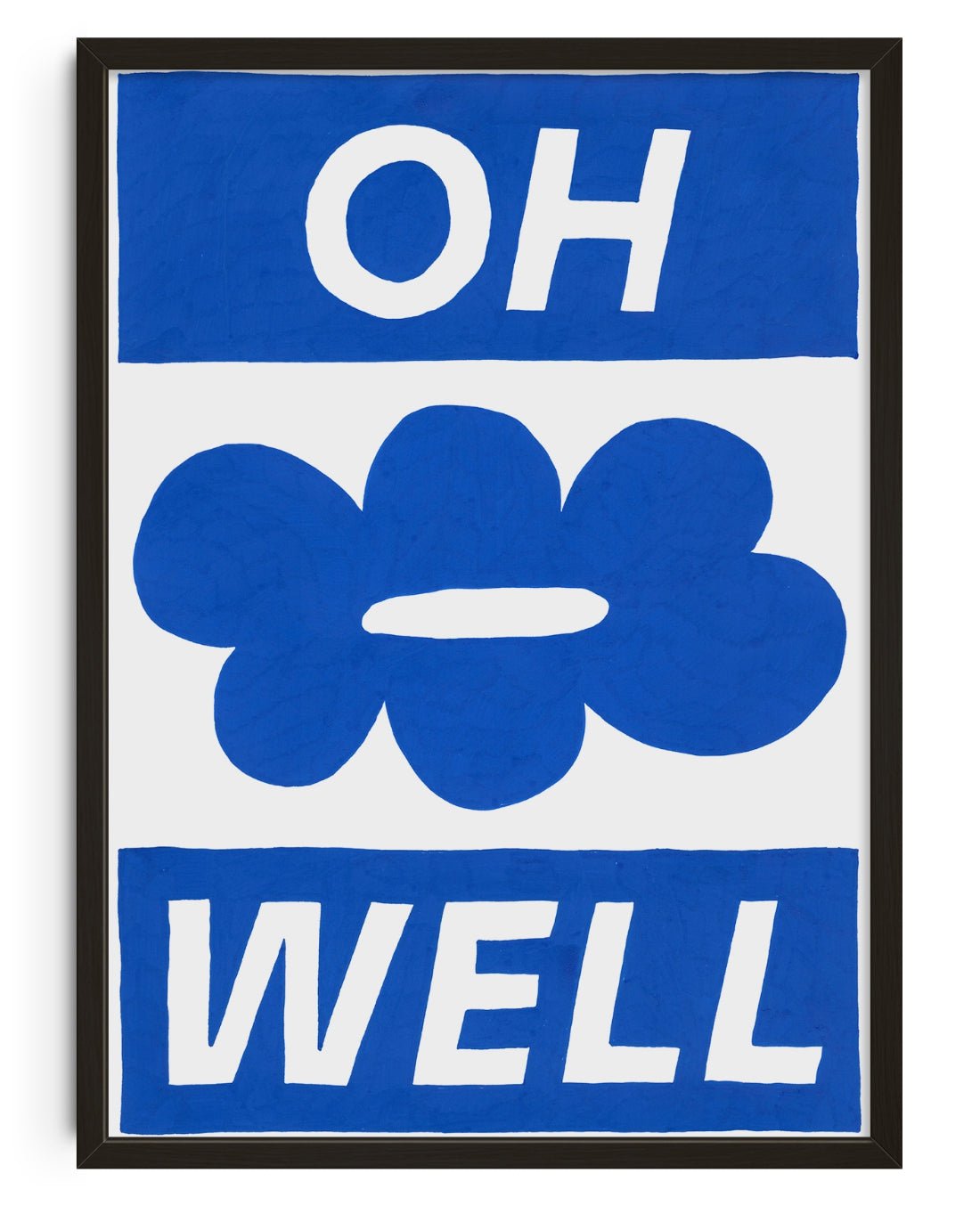 Oh Well contemporary wall art print by Sara Cristina Moser - sold by DROOL