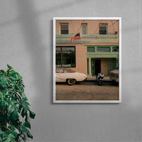 Thumbnail for FLAG contemporary wall art print by Gregory Tauziac - sold by DROOL